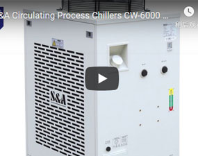 S&A特域CW-6000工業冷水機，冷卻固定、手持焊接機
